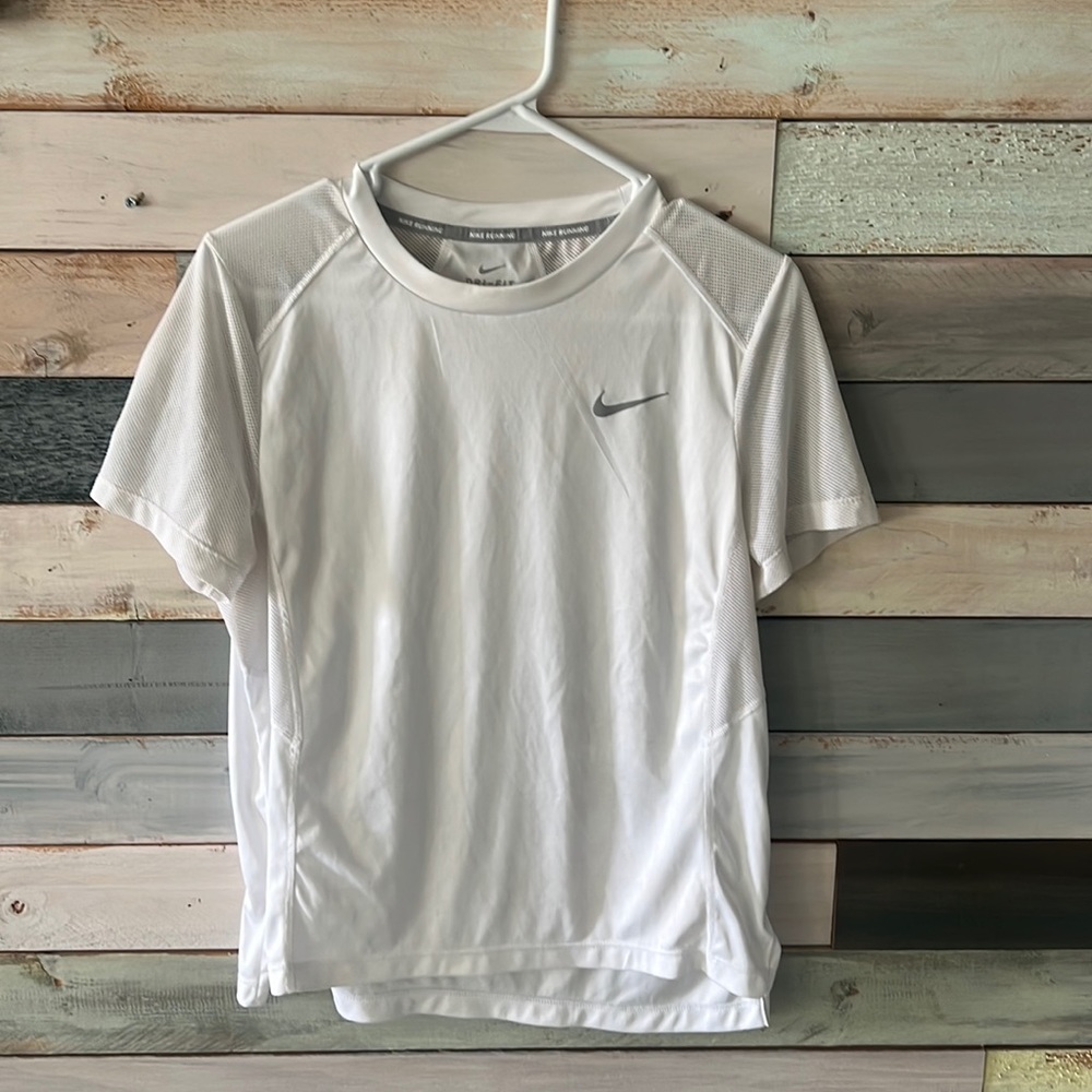 Nike- Dri- Fit - white - size medium